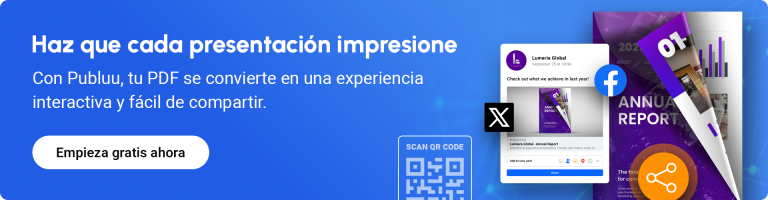 banner que anima a crear una presentación digital