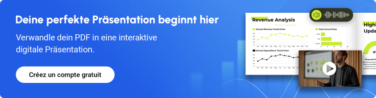 banner der dazu ermutigt eine digitale Präsentation zu erstellen