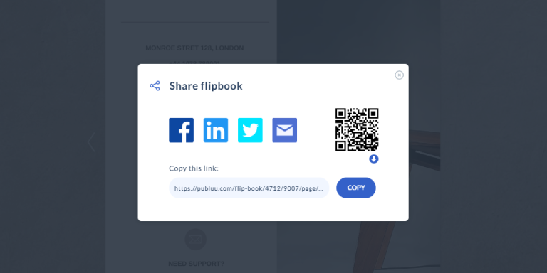 sharing-flipbook-on-social-media