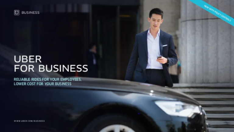 Uber's pitch deck presentation