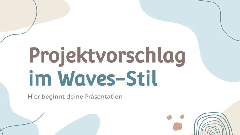 Project Proposal with Waves Presentation