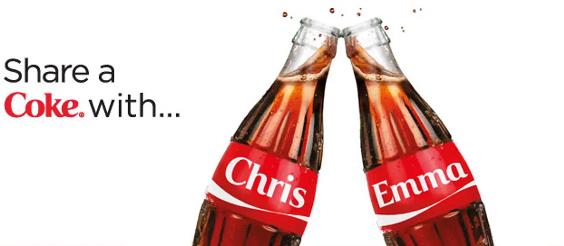 share a coke coca cola campain product promotion example