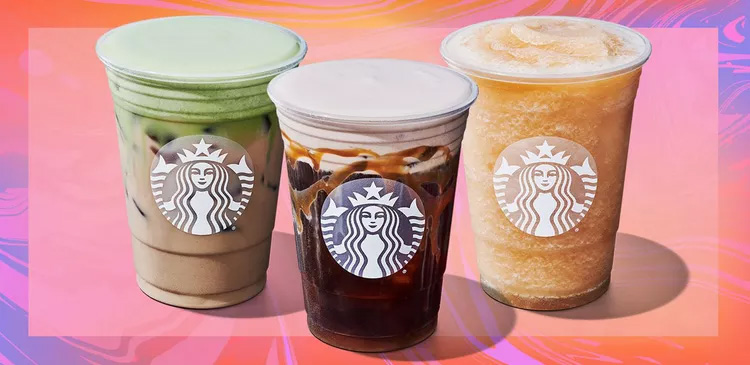 starbucks summer menu product promotion example