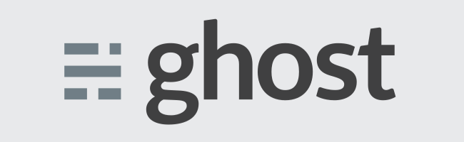 ghost content management system logo