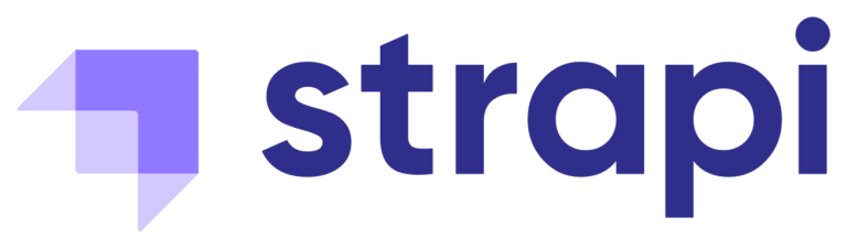 strapi content management system logo