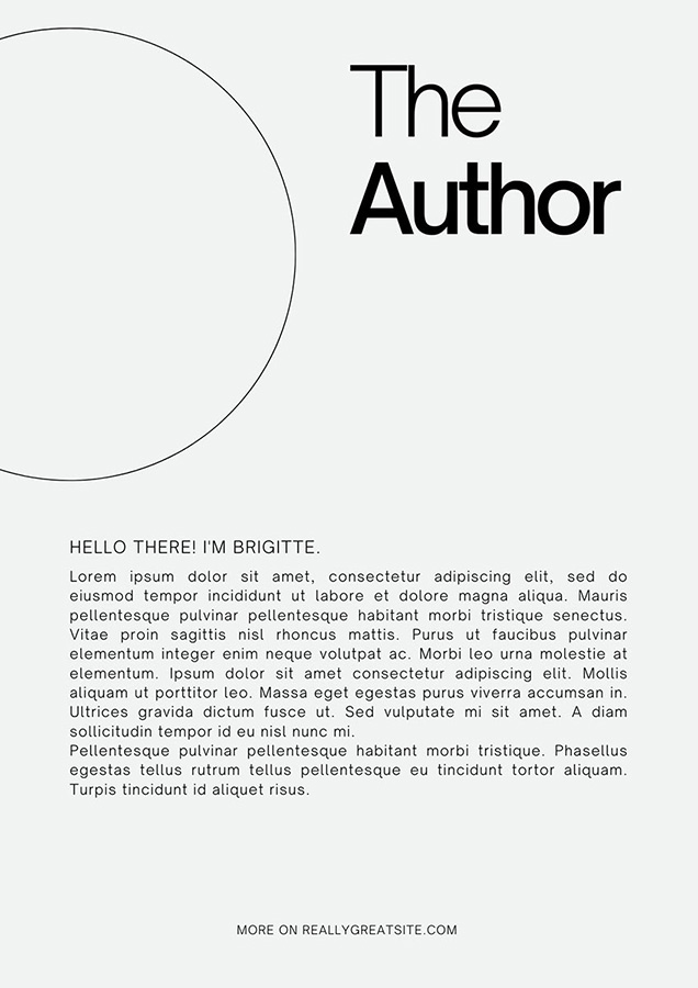 plantilla minimalista de ebook empresarial en línea