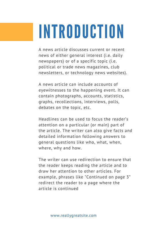 plantilla de ebook empresarial azul