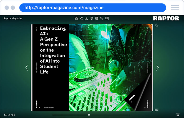 example of a website with a custom domain