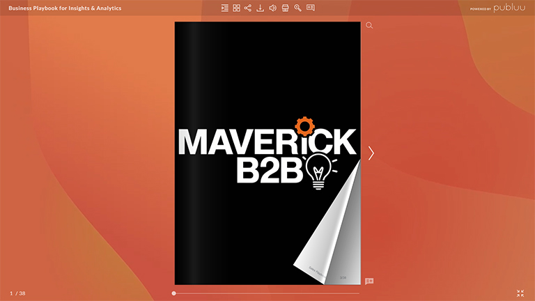 Business Playbook business playbook für einblicke und analysen daumenkino beispiel