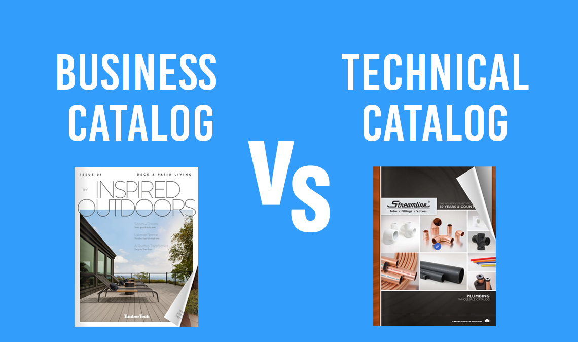 Differences Between Business Catalogs and Technical Catalogs