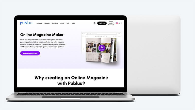 publuu as an example of a digital publishing platform