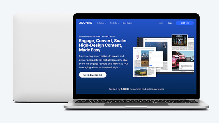 joomag as an example of a digital publishing platform