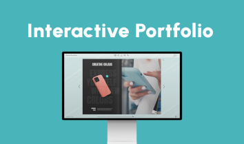 an interactive portfolio guide
