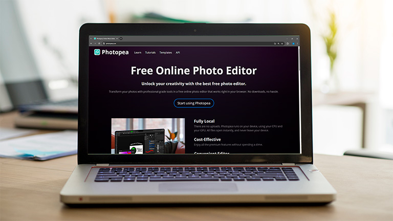 photopea as an example of a canva alternative