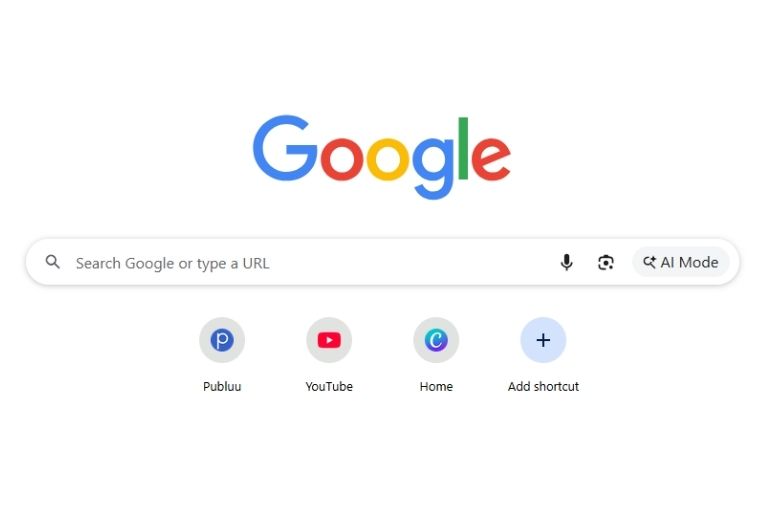 sample favicons on browser shortcuts