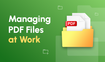 managing pdf files at work