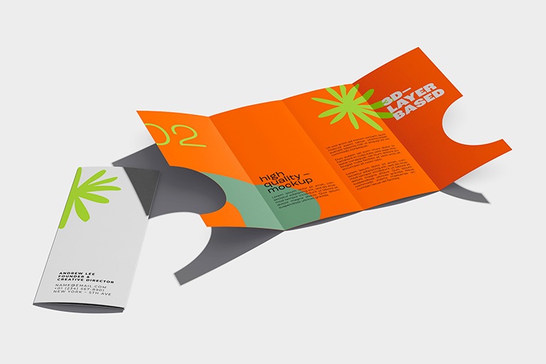 fold event brochure freepik example