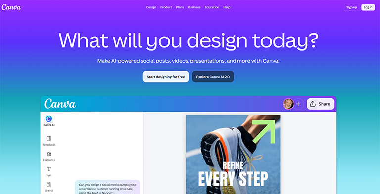 canva tool für hochzeitsalbum design