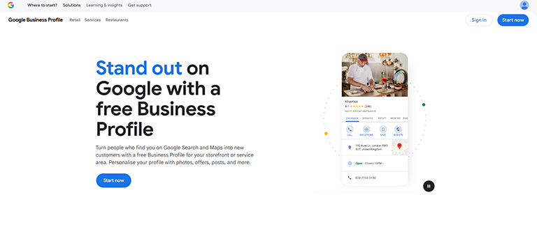 google business profile as a tool for generating real estate leads