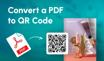 convert a pdf to qr code